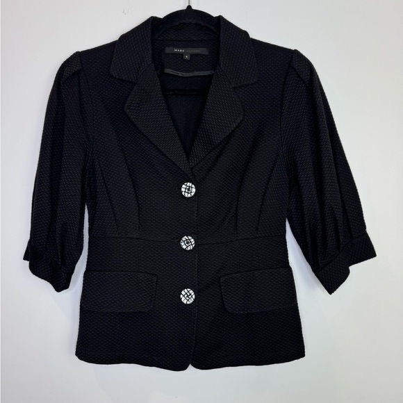 Jackets & Blazers - Elegant Black Women's Blazer